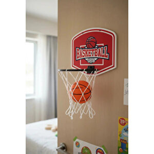 Lisanslı Portatif Mini Basketbol Pota Seti – İç Mekan Eğlence Ve Egzersiz Seti 29,5 Cm