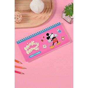 Disney Lisanslı Mickey Haftalık Planlayıcı – Düzenleyici 60 Sayfa 22 Cm