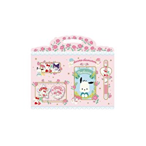 Sanrio Lisanslı Kırtasiye Seti – Not Defteri Jel Kalem Ayraç İçerikli Çanta Kutulu Okul Seti