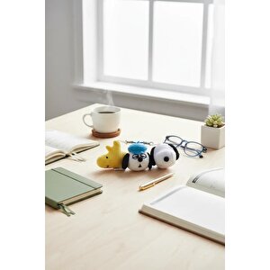 Snoopy Lisanslı Eğlence Serisi Baş Şekilli Peluş Aksesuar – Sevimli Yumuşak Tasarım