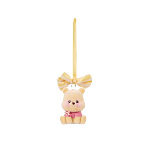 Disney Lisanslı Fluffy Festival Anahtarlık – Fiyonk Detaylı Çanta Aksesuarı