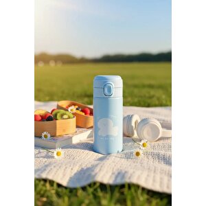 Lisanslı Hayvan Serisi Isı Yalıtımlı Şişe 300 Ml – Mavi