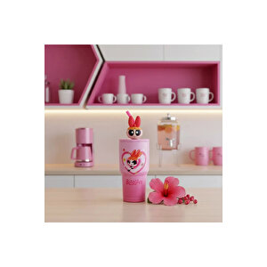 Powerpuff Girls Lisanslı Blossom Termos 900 Ml – Pipetli Paslanmaz Çelik