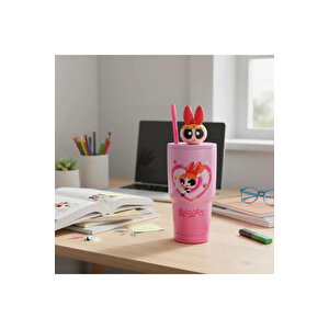Powerpuff Girls Lisanslı Blossom Termos 900 Ml – Pipetli Paslanmaz Çelik