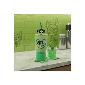 Powerpuff Girls Lisanslı Buttercup Termos 900 Ml – Pipetli Paslanmaz Çelik