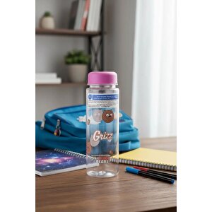 We Bare Bears Lisanslı Boz Ayı Su Şişesi – Hafif Ve Dayanıklı Çocuk Matarası 500 Ml