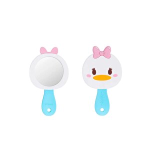Disney Lisanslı Tsum Tsum Daisy El Aynası – Makyaj Ve Bakım İçin Kompakt Tasarım 9 Cm