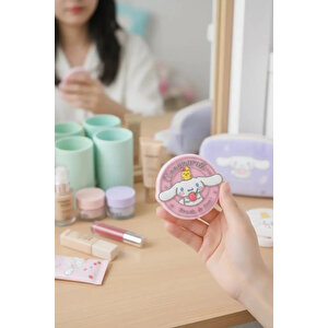 Sanrio Lisanslı Cinnamoroll Tek Taraflı Taşınabilir Kompakt El Aynası