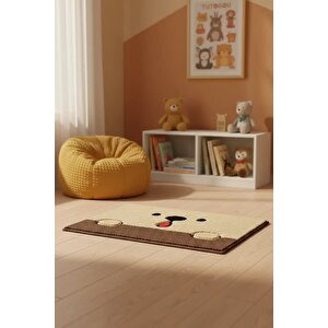 Lisanslı Tutogou Serisi Paspas – Kahverengi 60x40 Cm Ev Banyo Giriş Paspası