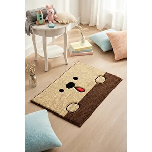 Lisanslı Tutogou Serisi Paspas – Kahverengi 60x40 Cm Ev Banyo Giriş Paspası