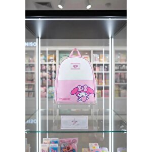 Sanrio Lisanslı My Melody Küçük Sırt Çantası Açık Pembe – 29 Cm