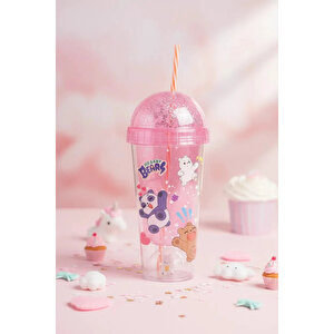 We Baby Bears Lisanslı Pipetli Plastik Şişe – Figür Detaylı Ve Sızdırmaz Kapak 350 Ml