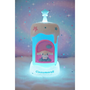 Sanrio Lisanslı Cinnamoroll Gece Lambası – Pastel Dekoratif Led Aydınlatma