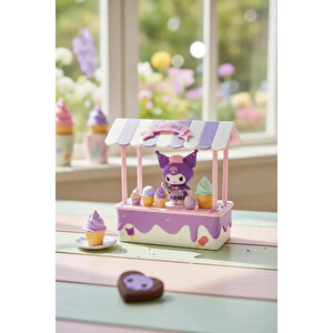 Sanrio Lisanslı Tatlı Market Serisi Dekoratif Masa Lambası – Kuromi