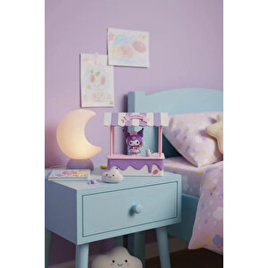 Sanrio Lisanslı Tatlı Market Serisi Dekoratif Masa Lambası – Kuromi