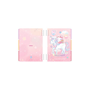 Sanrio Lisanslı Hello Kitty B5 Telli Defter 36 Yaprak 18 Cm