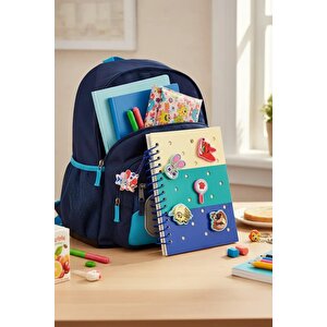 Disney Zootropolis Lisanslı A5 Oluklu Sert Kapak Defter 80 Yaprak 20.5 Cm