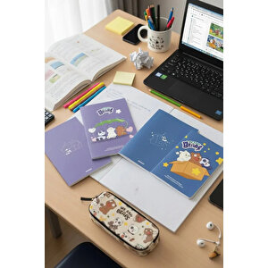 We Baby Bears Lisanslı A5 Sert Kapak Defter - 64 Yaprak