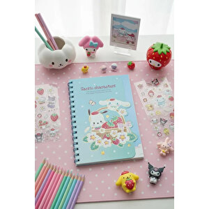 Sanrio Lisanslı Çilek Koleksiyonu A5 Figürlü Defter 64 Sayfa