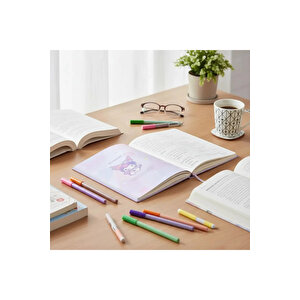 Sanrio Lisanslı Kuromi A5 Ciltli Defter 32 Yaprak 15 Cm