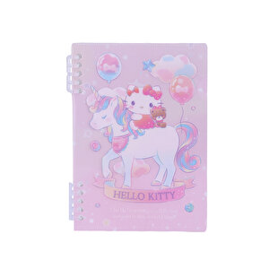 Sanrio Lisanslı Hello Kitty A5 Telli Defter 48 Yaprak 15 Cm