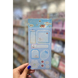 Sanrio Lisanslı Çilek Koleksiyonu Yapışkanlı Not Kağıdı Seti