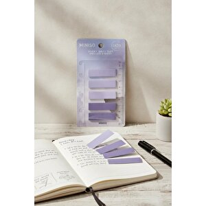 Lisanslı Pastel Yapışkan Not Kağıdı Mor – 100 Yaprak