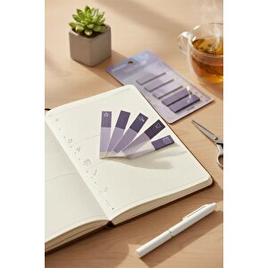 Lisanslı Pastel Yapışkan Not Kağıdı Mor – 100 Yaprak