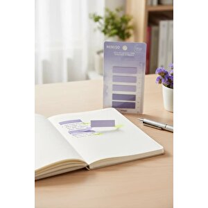 Lisanslı Pastel Yapışkan Not Kağıdı Mor – 100 Yaprak