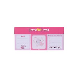 Disney Lilo & Stitch Lisanslı Not Kağıdı (3*50 Yaprak, Angel)