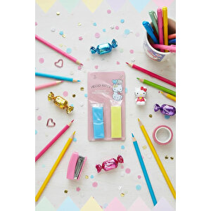 Sanrio Lisanslı Hello Kitty Kılıflı Yapışkan Mini Notlar – Stacking Fun Serisi