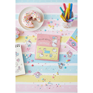 Sanrio Lisanslı Hello Kitty Kart Yapışkan Mini Notlar – 60 Yaprak