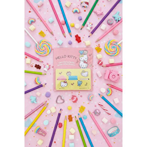 Sanrio Lisanslı Hello Kitty Kart Yapışkan Mini Notlar – 60 Yaprak