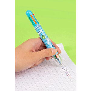 Sanrio Lisanslı Cinnamoroll 6 Renkli Çoklu Kalem 14 Cm – Eğlenceli Pratik Tasarım