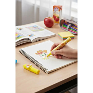 My Little Pony Lisanslı Applejack Büyük Marker – Gökkuşağı Figürlü Eğlenceli Kalem 19.6 Cm