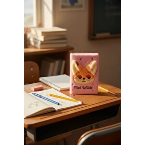 Disney Zootropolis Lisanslı A5 3d Peluş Not Defteri 80 Yaprak 22 Cm