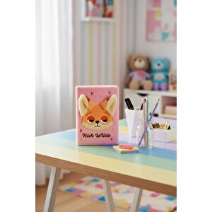 Disney Zootropolis Lisanslı A5 3d Peluş Not Defteri 80 Yaprak 22 Cm