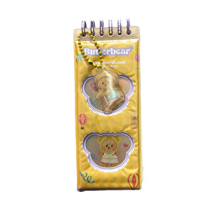 Lisanslı Butterbear Serisi Stres Giderici Not Defteri Rahatlatıcı Tasarım 15 Cm