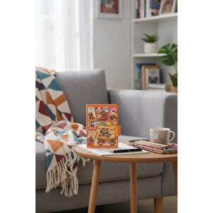 Lisanslı Mini Family B6 Not Defteri Mıknatıslı Figürlü 17.5 Cm