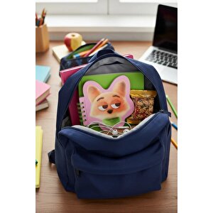 Disney Zootropolis Lisanslı Figürlü Not Defteri 80 Yaprak Kompakt Tasarım 10.8 Cm