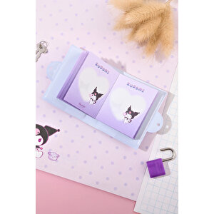 Sanrio Lisanslı Kuromi Sweet Factory Mini Kilit Defteri (80 Yaprak) – Özel Kilitli Tasarım