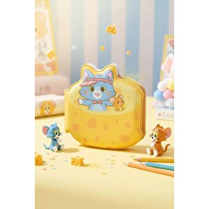 Lisanslı Tom Ve Jerry Gokko Serisi Peynir Temalı Puffy Not Defteri