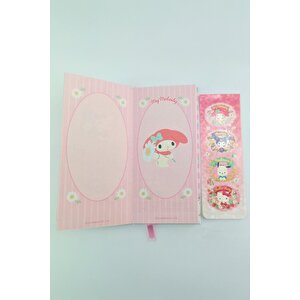 Sanrio Lisanslı Sert Kapak Not Defteri (80 Yaprak) - Pembe