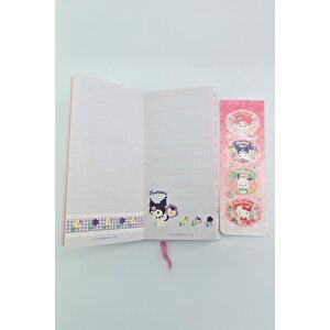 Sanrio Lisanslı Sert Kapak Not Defteri (80 Yaprak) - Pembe
