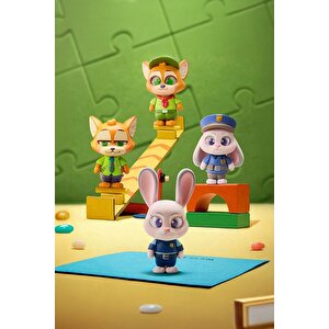 Disney Lisanslı Zootropolis Günlük Yaşam Kostümleri Blind Box – Figür 10 Cm