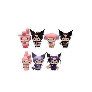 Sanrio Lisanslı Kuromi & My Melody Blind Box – Koleksiyonluk Sürpriz Figür 10 Cm
