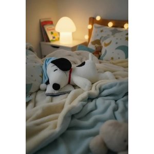 Lisanslı Snoopy Uyuyan Peluş Oyuncak – Yumuşacık Uyku Arkadaşı 50 Cm