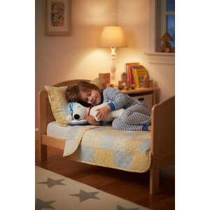 Lisanslı Snoopy Uyuyan Peluş Oyuncak – Yumuşacık Uyku Arkadaşı 50 Cm