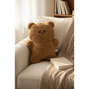 Lisanslı Sevimli Ayı Yastığı – Yumuşak Dekoratif Tasarım 45 Cm