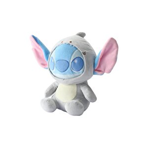 Disney Lilo & Stitch Lisanslı Peluş Oyuncak 25 Cm – Köpekbalığı Kostümlü Tasarım